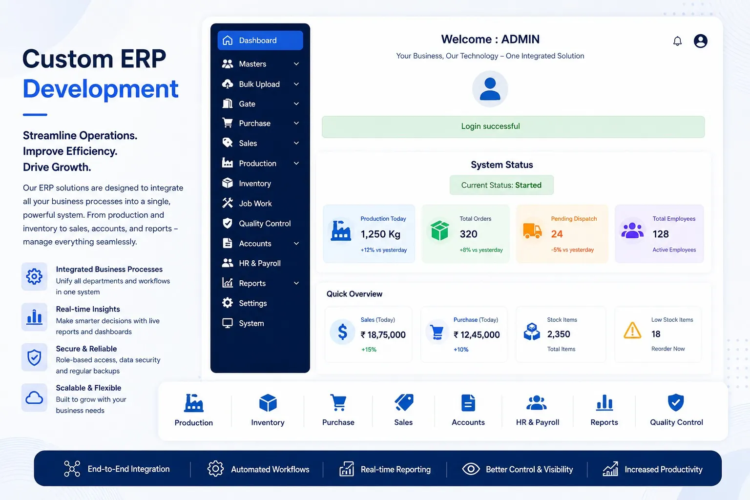 Custom ERP Development